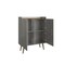 Manhattan Comfort Bogart Accent Cabinet in Grey and Nature 255BMC50 - alternate 2